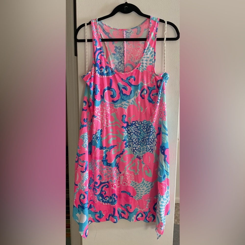 Lilly Pulitzer Pink and Blue Dress